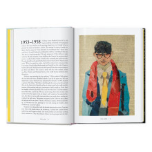 David Hockney. Eine Chronologie. 40th Ed. Hardcover Book