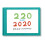 David Hockney. 220 for 2020 Hardcover Book 1