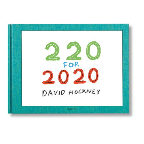 David Hockney. 220 for 2020 Hardcover Book
