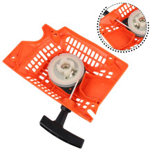 Lanceur à rappel pour tronçonneuse orange 45cc 52cc 58cc
