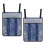 Two Wide Jumping Mat Side Holders Featuring Modifiable Closures 1