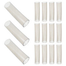 15-pakning bassengtrekk fjærhylser PVC grå 12,7 x 4 x 4 cm