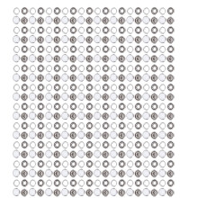 100 Sätze 10 mm Dorn Schnappknöpfe Edelstahl Silber