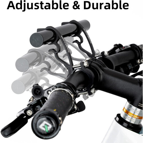 ROCKBROS Bike Handlebar Extension 25cm, Bicycle Handlebar Extender Bracket for 20-32mm Diameter 1