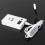 Multifunction Remote Control compatible with USB Fan LED Light 4 Speed Adjustable Remote with 2-8 Hour Timing Function ON OFF Switch 4