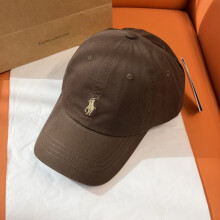 (12) Ralph Polo Cappellino da Baseball Unisex Ricamato in Chino di Cotone Protezione Solare Traspirante Leggero Regolabile per Sport e Tempo Libero