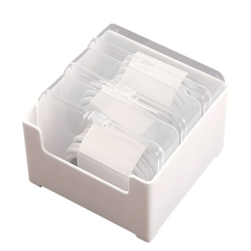 Modern Desktop Charging Cable Organizers Holders Box Cord-small