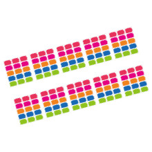 10 Sheets Adhesive Price Label 3X2Inch Price Sticker For-D