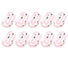 10 stuks multifunctionele documentclip acryl paperclip-9