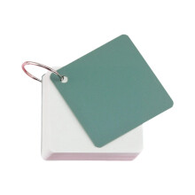 Memo Pad Square Compacts Detachable Notepad For-dark green