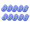 Clip pour documents polyvalent, 10 pièces, trombone en-12 1