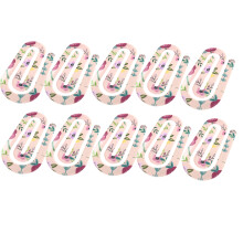 10 Stuks Decoratieve Bladwijzers Clip Bloemenprint Acryl-5