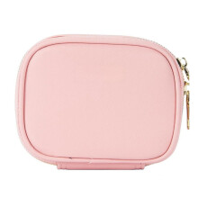 Small Cosmetic Bag Portable Makeup Pouches Mini Makeup Bag-Pink