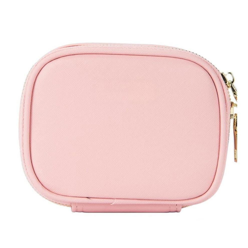 Pink Small Cosmetic Bag Portable Makeup Pouches Mini Makeup Bag