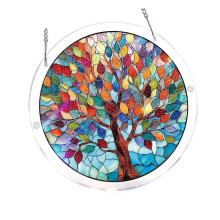 Boomthema Suncatchers Acrylpuzzel Puzzelwanddecoratie met-4
