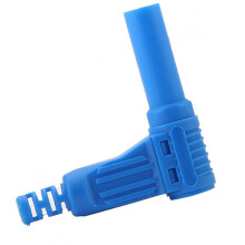 Abnehmbare 4-mm-Bananenstecker mit Nylongehäuse-Upgrades-Blau