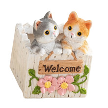 Resin Animal Shape Planter For Outdoor Garden Decoration With-2