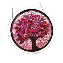 Acrylic Puzzle Hanging Decoration Decorative Sun Catcher-No. 34