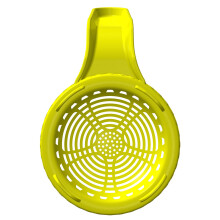 User Friendly Wide Mouth Mason Jar Sprouting Lids Set-Yellow B