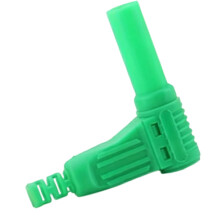 Herbruikbare 4 mm bananenstekkers connector nylon-Groente