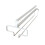 Portabicchiere da vino sottopensile – Acciaio inox, 28 cm 1