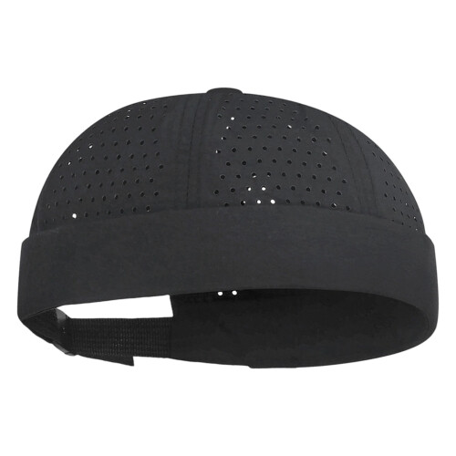 Multifunctionele prestaties Skull Cap ontworpen met-Zwart