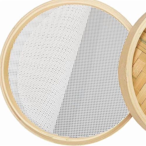 Doublures de cuisson vapeur en silice 8 pouces, lot de 10