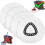 Recharges pour balai triangulaire en microfibre O-Cedar EasyWring 1