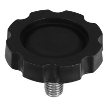 Bouton de vis de rechange pour pied de parapluie, en plastique et fer (1 pièce)