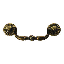 Poignées de tiroir en alliage de zinc bronze antique, 88 mm