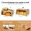 Robuster Brotkonservierer aus massivem Holz mit-M 4