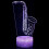 Lampka nocna LED 3D Saksofon z pilotem 1