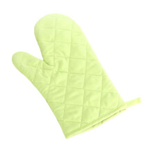 Gants de four à micro-ondes verts résistants à la chaleur, en polyester, 1
