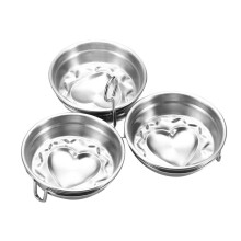 Stainless Steel Egg Poacher Rings Non-Stick 4-Pack
