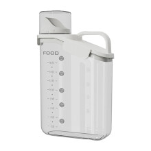 Lufttät risdispenser med mätkopp – 20,5 l
