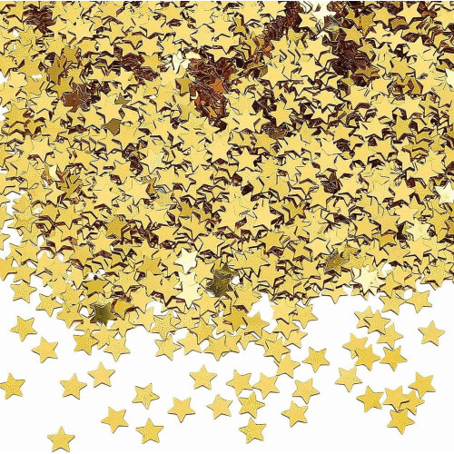Κομφετί Gold Star PVC 80g (3oz)