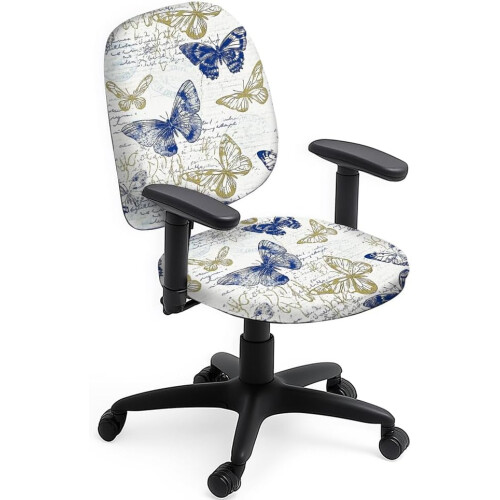 Polyester sommerfuglstoltrekk 2 stk
