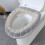 Housse de siège de toilette épaisse et douce – Extensible et lavable 1