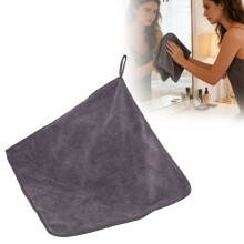 Chiffon de nettoyage en microfibre gris 30 x 30 cm (11,8 x 11,8 pouces) - 1 unité
