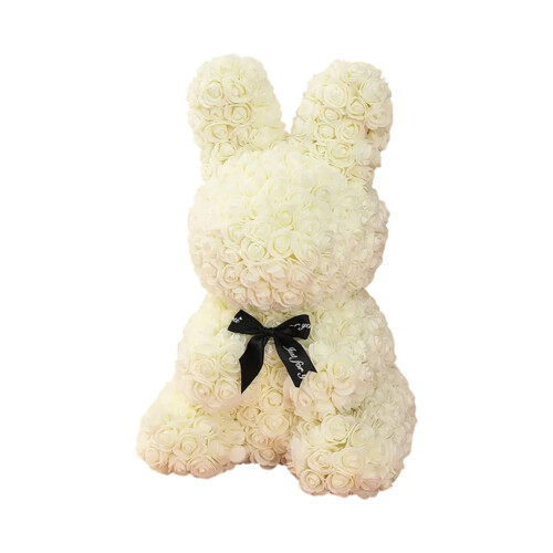 Rose Bunny Fleur stabilisée jaune