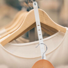 Bandes de suspension en plastique blanc (20 pièces)