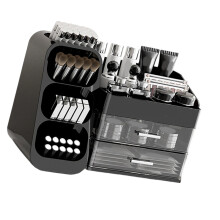 Makeup Organizers with Drawers for Vanity Spacious-Black