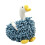 Fun Duck Shape Chenilles Hand Towel Soft And Sturdy-Navy Blue 1