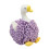 Duck Pattern Hand Towel Corals Fleece Soft Skin Friendly-Plum 1