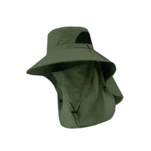 Unisex Camping Hunting Hat Bucket Fishing Casual-Army Green