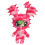 Tokidoki Cactus Friends Sabochan Plüsch, Pink 1
