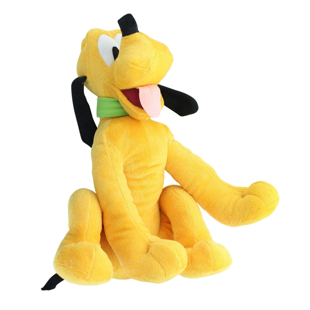Disney - Pluto, Mickey Mouse 16" Plush And Stickers