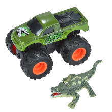 Wild Republic Krokodil & Vrachtwagen Avontuur Speelset, Cadeaus voor Kinderen, 2Delige Set