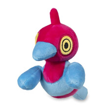Pokemon Center: Zittende Cuties: Porygon-Z Knuffel # 474 - Generatie 4 - 15 cm