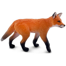 Safari Ltd. Röd Vargunge Figur - Realistisk 2,75" Djurmått - Utbildningsleksak för Barn 3+